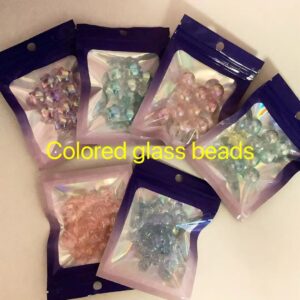 Colored glass beads—find your lucky energy today