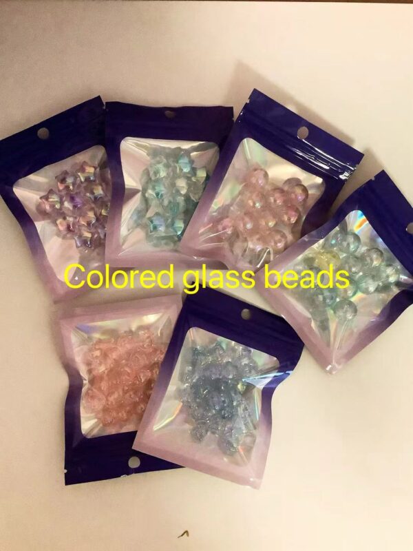 Colored glass beads—find your lucky energy today