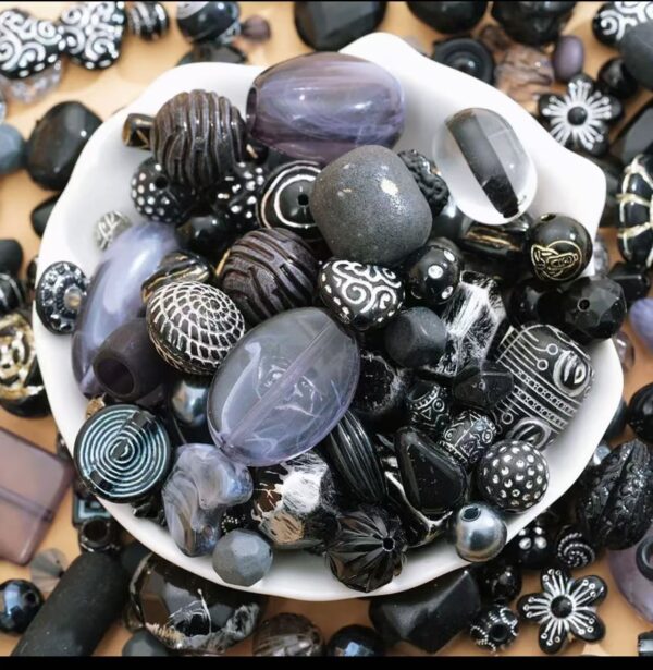 Simulated Cat's Eyes Stones,Glass Beads and Beautiful Charms-TikTok Live