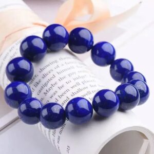 Genuine Natural Afghan 7A Grade Collector's Quality Royal Lapis Lazuli Bracelet - New Desi