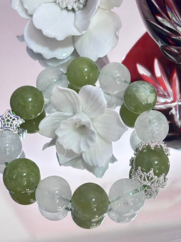Crysta Green Phantom and Green Fluorite(wood element)
